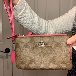 Coach wristlet/clutch